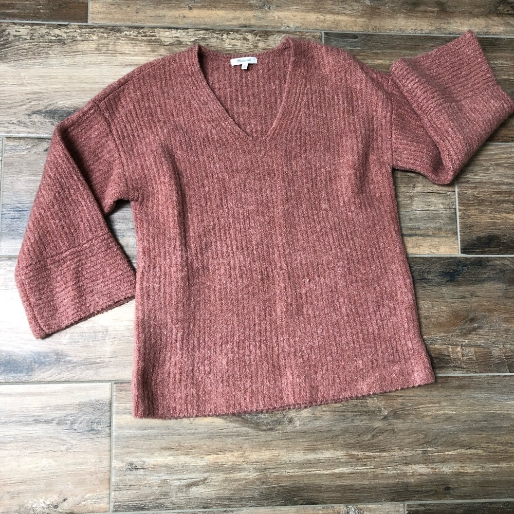Madewell sweater bell sleeve
